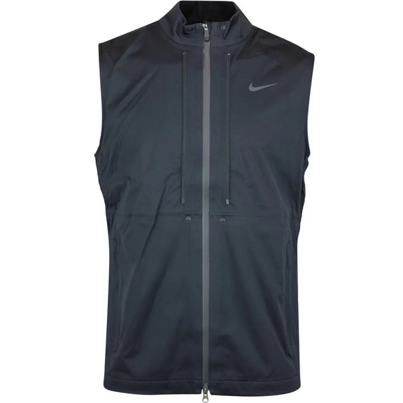 Nike Golf Jacket - Hypershield Rapid Adapt Waterproof - Black SP21 - Picture 8 of 9